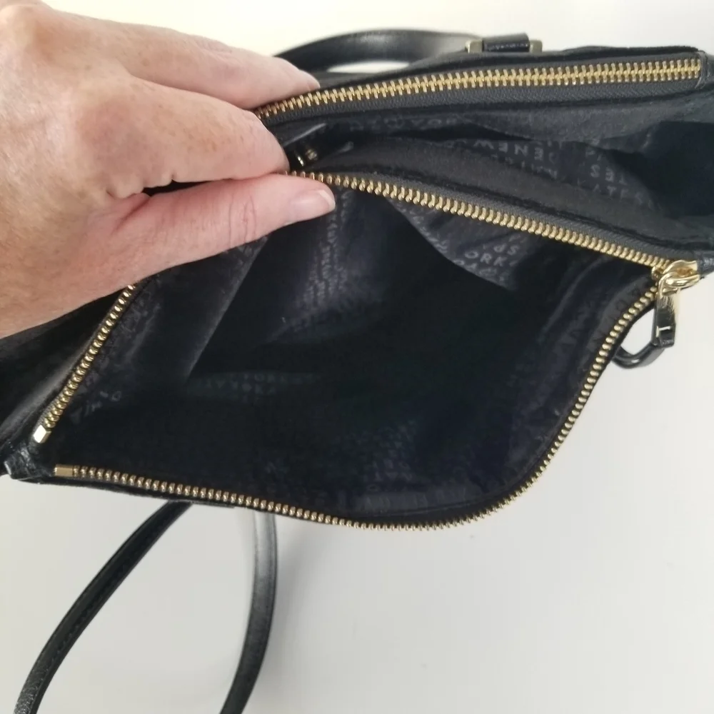 Kate Spade Black Velvet Mini Kona Satchel